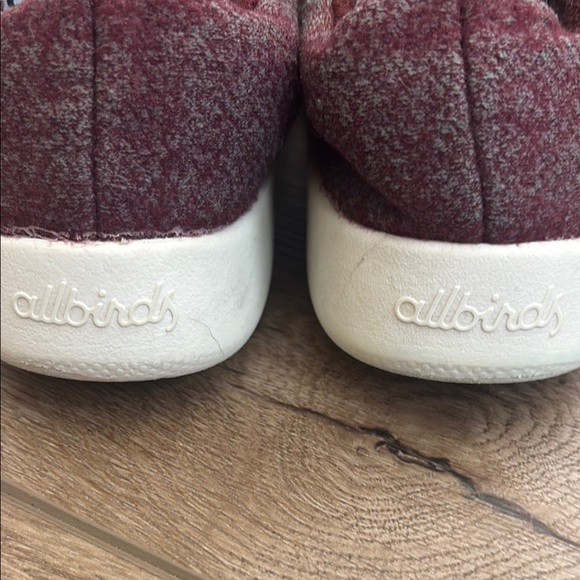 Kids Maroon Allbirds Sneakers - Picture 2 of 3